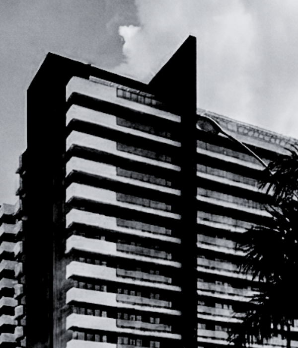 Fachada do edifício Torre Union no Espaço Cerâmica, em São Caetano do Sul, onde está a Viiwork com escritório virtual